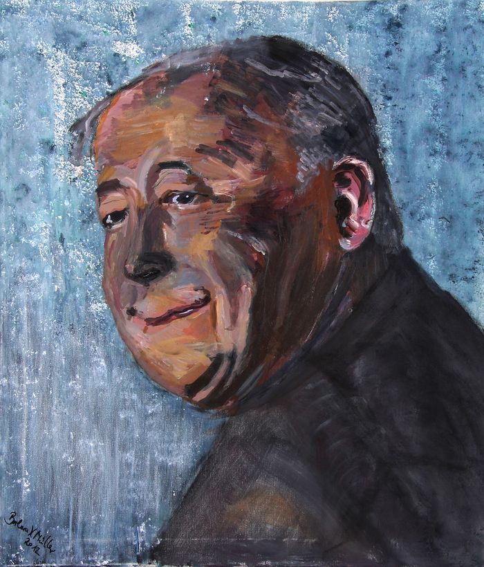 Bildhauer Dieter Lpple, Portrait von Barbara Mller